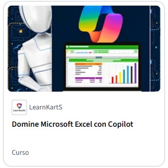 Domine Microsoft Excel con Copilot — LearnKartS
